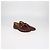 Mocassini Gucci in pelle bordeaux con Web e Horsebit - vista 2