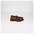 Mocassini Gucci in pelle bordeaux con Web e Horsebit - vista 3