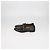 Mocassini Gucci in pelle nera con morsetto Horsebit e fascia Web - vista 4
