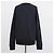 Gucci Sweatshirt aus schwarzer Baumwolle mit Logo-Print und Distressed-Effekt - Ansicht 3