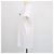 T-shirt girocollo in cotone bianco Burberry con ricamo TB - vista 2