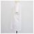 T-shirt Burberry in cotone bianco con logo ricamato e scollo a V - vista 2