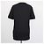 Dolce & Gabbana T-Shirt mit Rundhalsausschnitt aus schwarzer Baumwolle mit besticktem Logo - Ansicht 3
