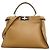 Borsa in pelle Fendi Peekaboo
