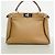 Borsa in pelle Fendi Peekaboo - vista 11