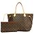 Sac Cabas Louis Vuitton Damier Neverfull MM