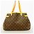 Borsa Tote Orizzontale Louis Vuitton Monogram Batignolles - vista 10
