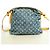 Borsa a tracolla Louis Vuitton Monogram Denim Baggy GM - vista 10