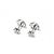 Tiffany & Co. Aria Ohrstecker Platin 950  mit Diamanten