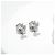 Tiffany & Co. Aria Ohrstecker Platin 950  mit Diamanten - Ansicht 3