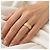 Anello Wellendorff Engelsschimmer Oro 750/18K 12,7 g Mis. 52 rotante Full Set - vista 6