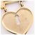Spilla Chanel Coco Mark Heart Lock - vista 5