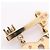 Spilla Chanel Coco Mark Heart Lock - vista 8