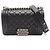 Chanel Boy Small Schultertasche aus schwarzem Lammleder