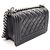 Chanel Boy Small Schultertasche aus schwarzem Lammleder - Ansicht 2