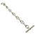 Hermès Bracciale con charm Hermes Chaine d'Ancre TGM Silver - vista 4