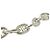 Hermès Bracciale con charm Hermes Chaine d'Ancre TGM Silver - vista 7