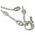 Hermès Collana Lunga Hermes Chaine d'Ancre Farandole 160 - vista 7