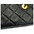 Borsa a tracolla Chanel in pelle nera con catena - vista 15