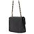 Borsa a tracolla Chanel in pelle nera con catena - vista 2