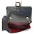 Borsa a tracolla Chanel in pelle nera con catena - vista 5