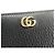 Cartera larga Gucci GG Marmont de piel negra - vista 13