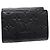 Portafoglio tri-fold Louis Vuitton Monogram Empreinte in Noir - vista 4