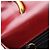 Céline Bolso Celine Double Flap en rojo vino - vista 15