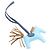 Hermès Hermes Rodeo PM Celeste Craft Bleu de Malte Charm - vista 2