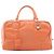 Loewe Amazona 36 Handtasche aus orangefarbenem Leder