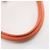 Loewe Amazona 36 Handtasche aus orangefarbenem Leder - Ansicht 8