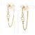 Christian Dior Dior Tribal Chain Ohrringe - Ansicht 2