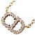 Christian Dior Dior CD Logo Halskette