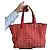 Chanel New Travel Line Shopper Rosso con certificato di autenticità
