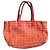 Chanel New Travel Line Shopper Rosso con certificato di autenticità - vista 2
