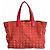 Chanel New Travel Line Shopper Rosso con certificato di autenticità - vista 3
