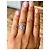 Ginette NY Ring aus Gelbgold und Diamanten - Ansicht 3