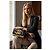 Chanel Borsa a patta media Summer Nights Paillettes Blu e Oro - vista 3