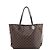 Louis Vuitton Neverfull MM Damier Ebene Schultertasche in Braun N51105
