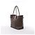 Louis Vuitton Neverfull MM Damier Ebene Schultertasche in Braun N51105 - Ansicht 3