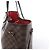 Louis Vuitton Neverfull MM Damier Ebene Schultertasche in Braun N51105 - Ansicht 5