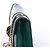 Bulgari Borsa a tracolla con catena in pelle Bvlgari Serpenti Forever in Green - vista 5