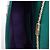 Bulgari Borsa a tracolla con catena in pelle Bvlgari Serpenti Forever in Green - vista 9