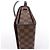 Borsa a tracolla Louis Vuitton Tribeca Damier Ebene in marrone N51160 - vista 7