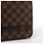 Borsa a tracolla Louis Vuitton Tribeca Damier Ebene in marrone N51160 - vista 9