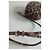 Borsa a tracolla rotonda matelassé leopardata Dolce & Gabbana - vista 7