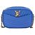 Louis Vuitton Camera Bag Schultertasche aus blauem Leder