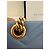 Borsa a tracolla Gucci Marmont in pelle blu - vista 5