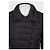 Moncler Black Fitted Down Jacket Asymmetric Zip Detachable Collar S Pre-owned - view 4