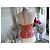 inconnue Top sin mangas Lulu H estampado floral naranja y violeta - vista 5
